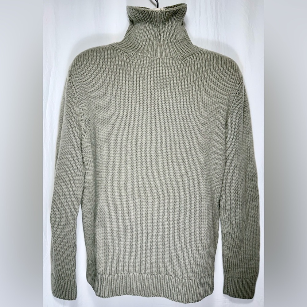 Vintage Cotton Turtleneck Sweater